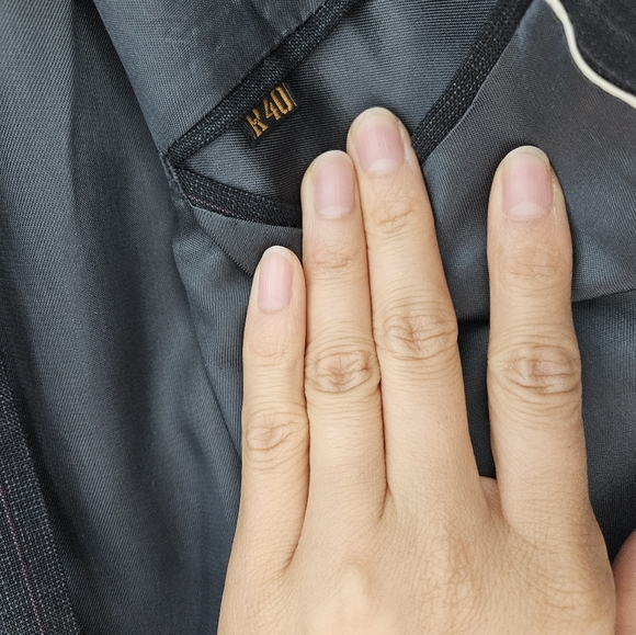 English Manor Men's Wool custom made suit 40R - Picture 8 of 9